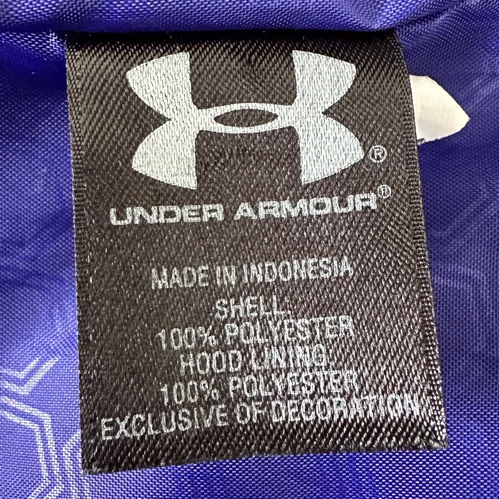 Under Armour Girls Purple Puffer Jacket Youth Small YSM Youth Small Winter Coat